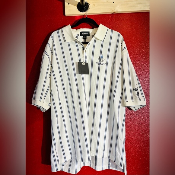 Ashworh World Golf Village Men’s Polo, NWT, Size XL - Picture 1 of 11